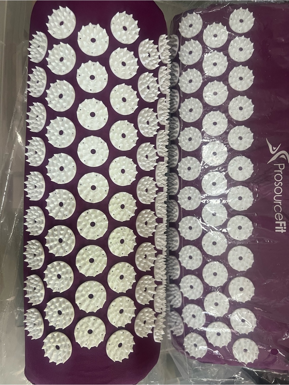 Purple Acupressure Mat and Pillow Set - Picture 2 of 3